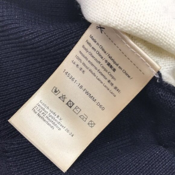 Scotch & Soda Intarsia Colorblock Wool Sweater - Picture 6 of 9